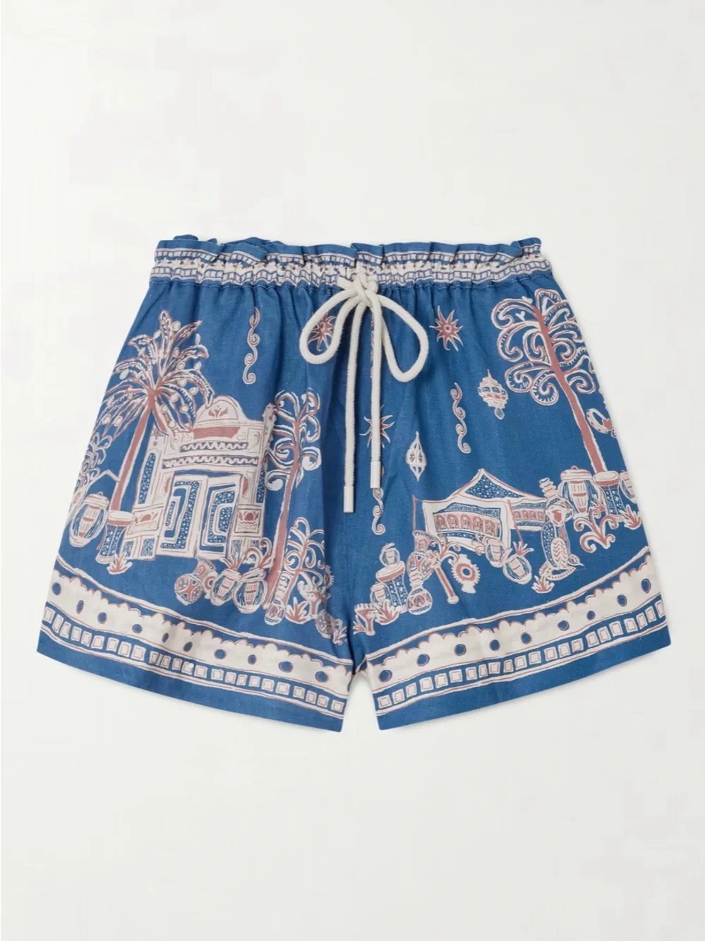 ALÉMAIS Acacia Linen Shirt and Short Set $610 - Picture 3 of 9